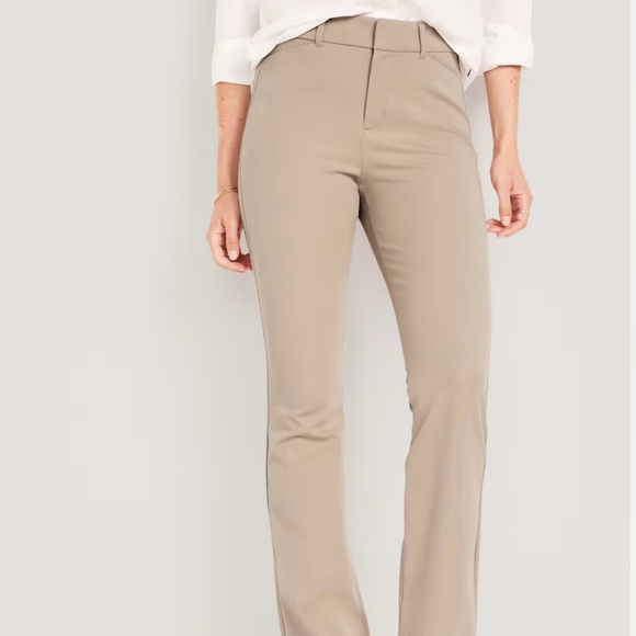 Old Navy Petite High Rise Pixie Flare Pants NWT - Picture 1 of 8